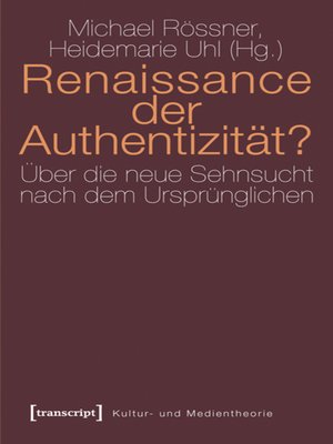 cover image of Renaissance der Authentizität?